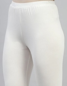 New Gym Compression High Waist <b>White</b> Leggings Full Length Quick Drying Sports Women's Basic Style All Seasons Wear Legging - Product Image 5