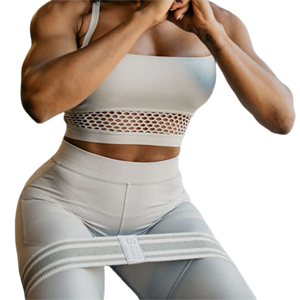 Hot Sales New Style Sublimation Fitness Hip Circle Band High Quality Custom Logo Hip Circle/Booty <b>Strip</b> Best Fitness <b>Strip</b> - Product Image 5