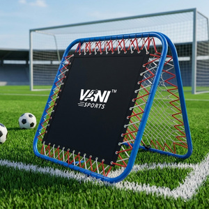 Adjustable Angle Double-Sided Soccer <b>Rebounder</b> Net Football Kickback Trainer Portable Soccer Training Equipment for Passing - Product Image 6
