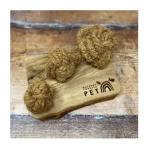 Juguete Ecológico para Perros de Cuerda de Cáscara de Coco Natural, Producto Interactivo para Masticar, Envío Inmediato - Product Image 3