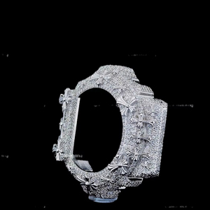 Reloj DW6900 Personalizado Ice Catalyst Diver, Analógico y Digital de Metal, Cristal Brillante, Estilo Hip Hop, Lujo Urbano, Moda Callejera GSHOK - Product Image 3