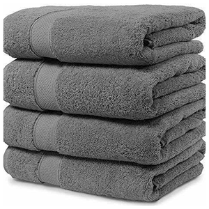 Serviettes en coton de haute qualité, ultra douces, très absorbantes, pour la maison, l'hôtel, le spa, la salle de sport, la plage - Product Image 2