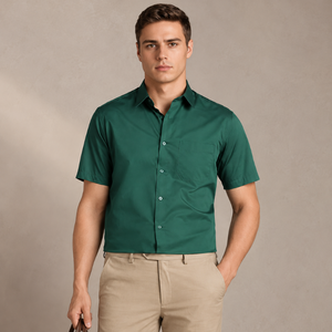 Camisas Clásicas para Hombre 100% Algodón, Transpirables, Suaves, Corte Regular, Formales, Casuales, con Botones, para Oficina, Proveedores de Ropa al por Mayor - Product Image 4