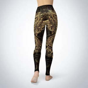 Leggings Deportivos de Yoga Sin Costuras, de Cintura Alta, con Efecto Levanta Glúteos, Elásticos, Diseño Nuevo y Personalizado, Transpirables, para Mujer, Envío DHL - Product Image 3