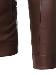 <b>Men</b> <b>Leather</b> <b>Jacket</b> with Soft Lining and Premium Outer Finish for Stylish Wear - Product Image 6