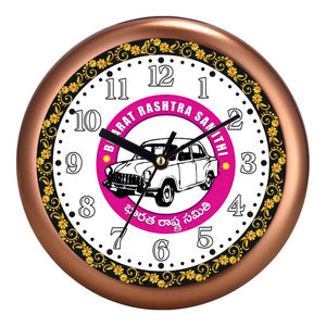 Horloge murale personnalisée de leader politique avec impression pour la décoration de la maison et du bureau pour Thanksgiving et Noël - Product Image 4