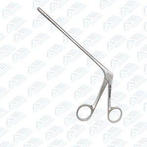 Rongeurs manuels en acier inoxydable pour chirurgie générale, manche droit de 5 pouces, mâchoires en coupelle 3 x 10 mm - Product Image 3