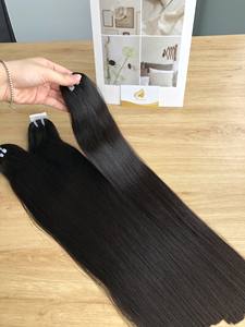 Cheveux Remy Vietnamiens Bruts Pleins avec Cuticules Intactes Volume Supplémentaire Os Droit Super Double Cheveux Dessinés du Vietnam - Product Image 3