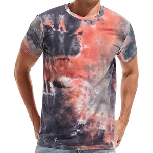 Casual Loose Fit 100% Cotton Men's Crew Neck Plain T <b>Shirt</b> Short Sleeve Wholesale Factory Direct Europe Markets - Product Image 4