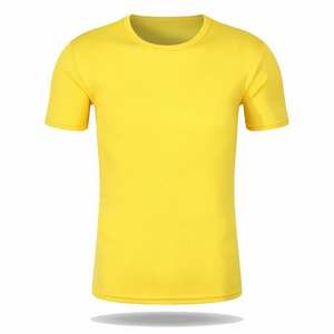 Camisetas de poliéster de manga corta de alta calidad al por mayor, de secado rápido, cuello redondo, ropa deportiva, uniformes de trabajo, ropa informal, camisetas para hombre - Product Image 5