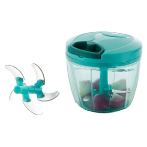 Picadora de verduras manual Picadora de cuerda de tracción para mezclar y picar rápidamente Ideal para picar cebolla rápidamente en los utensilios de cocina - Product Image 3