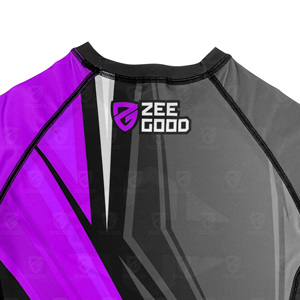 Personaliza Tu Propio Logotipo, Camiseta de Manga Corta para Hombre, MMA Rash Guard, Secado Rápido, Transpirable, UPF50+, Ecológica, para Venta en Línea - Product Image 3