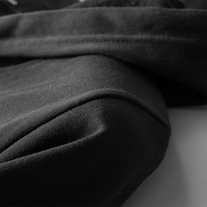 Sweat à capuche oversize en polaire de couleur unie pour homme, avec cordon de serrage, logo personnalisé, coupe-vent, pour l'hiver, l'automne, décontracté, pour l'extérieur, printemps - Product Image 4