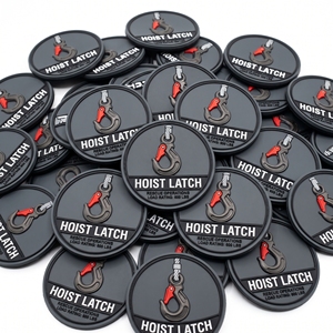Direct usine : Badges de protection en toile, patchs en PVC, protecteurs de cordes, emblèmes ronds en silicone pour la rigging, l'escalade et les vêtements de travail - Product Image 5