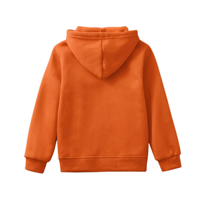 Sudadera con Capucha Unisex para Niños y Niñas, con Cierre, Manga Larga, Color Sólido, Estilo Casual Elegante, con Logotipo Personalizado, Venta al Por Mayor - Product Image 2