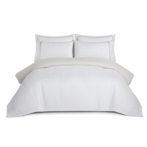 Juego de Sábanas y Fundas de Almohada de Algodón para Hotel 1KING-+2Plw 400 TC 108x108 Pulgadas, Tamaño King, Lujo, 100% Algodón - Product Image 2