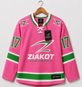 Jersey de Hockey sobre Hielo Personalizado ZIAKOT INDUSTRY, el Más Vendido, Fabricante Directo, Estilo Vintage, con Capucha y Mangas Largas - Product Image 6