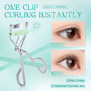 Recourbe-cils jetable mini en acier inoxydable de qualité supérieure, outil de maquillage personnalisable avec logo, taille et couleur ajustables - Product Image 6