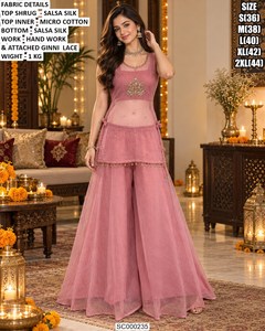 Ensemble de robes 3 pièces pour femmes, vêtements ethniques de créateur, collection de tenues de fête, tenue traditionnelle indienne, vêtements de soirée pour femmes, Occasio - Product Image 3