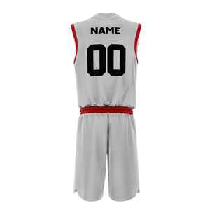 Uniformes de Baloncesto Personalizados con Diseño OEM, Nombre del Equipo Impreso, Transpirables, 100% Poliéster, de Secado Rápido, Unisex - Product Image 3