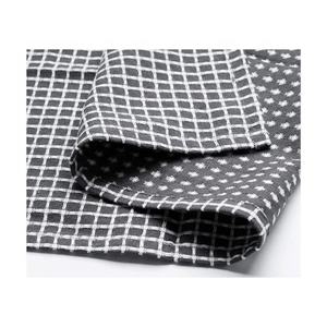 Venta al por mayor de trapos de cocina de microfibra reutilizables de doble cara pequeña toalla de diseño a cuadros hogar 3/5/10pc bordado viaje en coche - Product Image 1