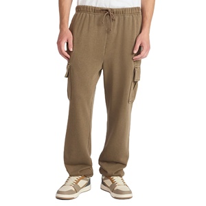 Pantalones de chándal rectos informales para hombre con servicio OEM de calidad superior a la moda, cómodos, ligeros, transpirables, de pana, lo último - Product Image 2