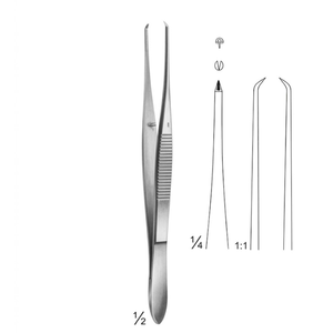Pinzas Dentales Castroviejo 0.9mm, 100mm |   Instrumentos Dentales Vitra de Acero Inoxidable de Primera Calidad - Product Image 2
