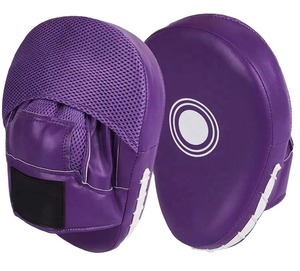 Professional MMA Gloves Leather & PU Leather Non-Slip Hook-and-Loop Closure Customizable Boxing & Muay Thai Training <b>Focus</b> Mitts - Product Image 5