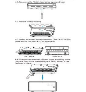 8-kênh ABS nhựa không dây nhiệt Hub điều khiển thiết kế hiện đại dễ dàng cài đặt để sưởi ấm sàn hệ thống sưởi ấm các bộ phận - Product Image 6