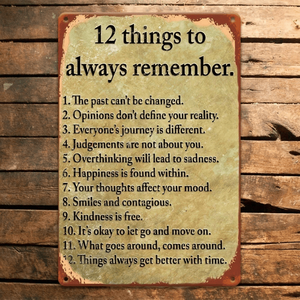 CIFbuy Plaque rustique vintage en aluminium 20,3x30,5 cm pour la maison avec TikTok pour le service de retrait Temu - Product Image 2