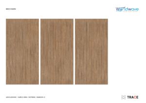 Azulejos de Porcelana con Acabado Mate Efecto Madera de Cerezo de Alta Calidad 600x1200mm para Espacios Interiores Premium - Product Image 3