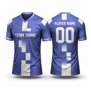 Nueva Camiseta de Fútbol Unisex de Manga Corta, Secado Rápido, Protección UV, Alta Calidad, 100% Poliéster, Elástica en Cuatro Direcciones - Product Image 2