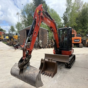 Prix de gros pour mini-excavatrice Kubota KX057-5 avec une puissante capacité de creusement et un système hydraulique efficace pour les entrepreneurs - Product Image 1