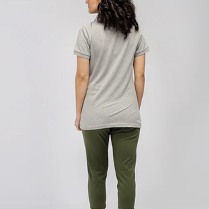 Polo de Mujer Premium 100% Algodón, Logotipo Personalizado, Diseño Casual de Manga Corta, Color Sólido - Product Image 4