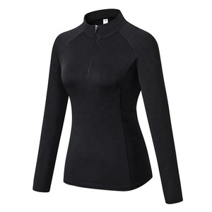 High Quality Winter Half-<b>Zipper</b> UP Breathable Quick Dry Pullover Fitness Gym Workout Custom Logo Sportswear Unisex Sweatshirt - Product Image 3