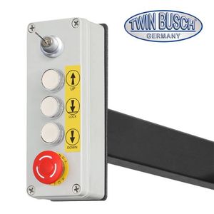 TW227P-230-G: Sollevatore da parcheggio a due colonne 2,7 t - Elettromagnetico - GREY-Line - Product Image 2