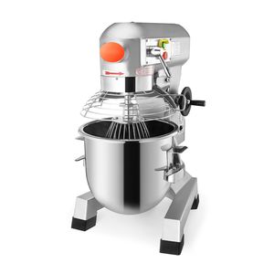 Impastatrice Commerciale 30Qt 1100W con 3 Velocità 105/180/408 RPM, Robusta, 110V, Ciotola in Acciaio Inox, Ganci per Impasto e Frusta - Product Image 6