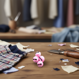 ILAN Cascabel 22Mm Rosa 4 Pezzi Per Perline Decorative - Product Image 3