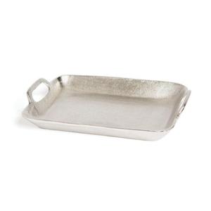 Food Serving <b>Tray</b> <b>Mirror</b> Polish High Quality Decorative <b>Trays</b> Food Contact Safe American Style Luxury Silver <b>Tray</b> Event Supplies - Product Image 3
