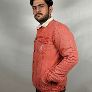 Top Selling OEM <b>Men</b> <b>Denim</b> <b>Jacket</b> High Quality Washed Vintage Cotton Button Fly Casual <b>Denim</b> <b>Jacket</b> for man - Product Image 3