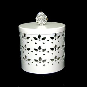 Ensemble de boîtes en acier inoxydable brossé moderne, cylindres perforés en métal, pots de rangement hermétiques de qualité alimentaire avec couvercles durables pour - Product Image 5