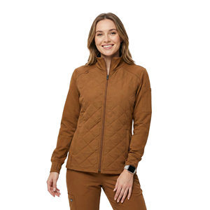 Chaqueta Médica Acolchada con Diamantes Personalizada al por Mayor, Uniforme Deportivo de Enfermera de Alto Rendimiento, Chaqueta Médica de Manga Larga - Product Image 1
