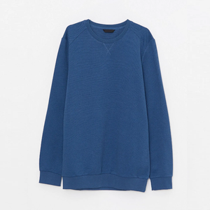 Sudadera de Algodón Tejido para Hombre, Manga Larga, Cuello Redondo, Patrón 3D, Impresión Digital, Ropa Deportiva Casual, Logotipo Personalizado - Product Image 5