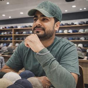 Snapback Baseball <b>Cap</b> Sun fade Dad Hat Sports Use Daily Wear and Sports Use Made with Durable Cotton Fabric Breathable Eyelets - Product Image 1