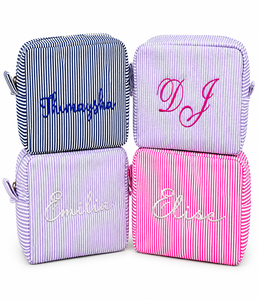 Sac fourre-tout en toile personnalisé en gros, broderie, impression par sublimation, multi-poches, en coton, pour voyage en extérieur, sac à bandoulière - Product Image 2