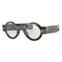 Lunettes de vue anti-lumière bleue modernes, écologiques, fabriquées à la main en Inde, en corne de buffle, Falak World Export