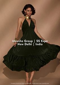 Robe longue plissée style bohème pour femme, col halter, dos nu, taille empire, pour l'été et la plage, assortiment varié - Product Image 6