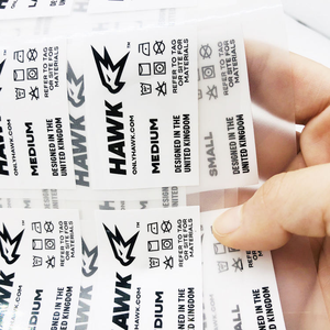 Étiquettes thermiques personnalisées pour vêtements, fournisseur d'étiquettes pour t-shirts, transfert thermique, étiquettes à presser à chaud - Product Image 5