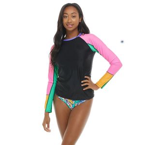 Wholesale OEM Sublimation Printed Breathable Long Sleeve Rash Guard Men Custom <b>Compression</b> <b>Shirt</b> with Front Logo - Product Image 3