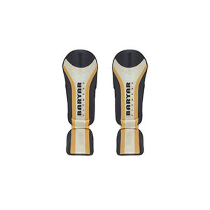 Protector de espinillas de cuero genuino de alta calidad, último diseño personalizado, para kick boxing y muay thai. - Product Image 3